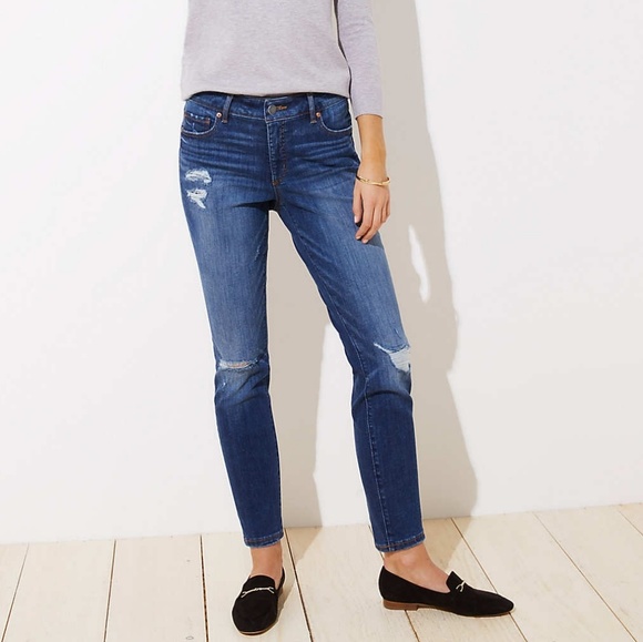 LOFT Denim - Loft Destructed Modern Skinny Jean